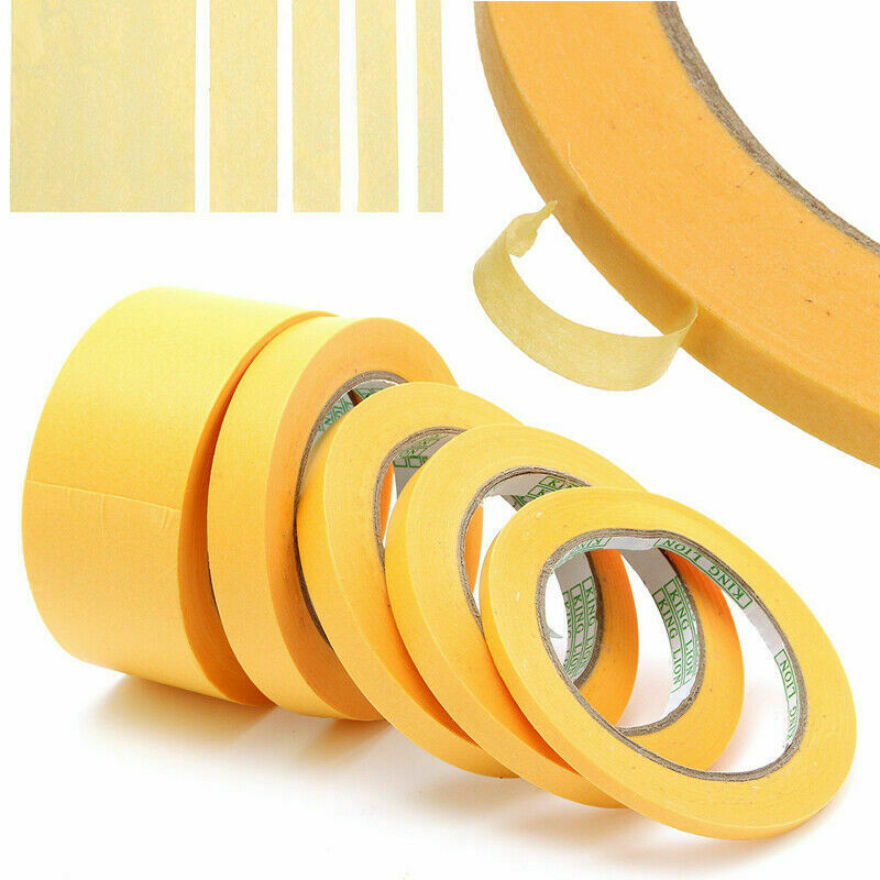 18/20/50M Masking Tape Adhesive DIY Painting Paper Painter Decor Craft General Purpose
