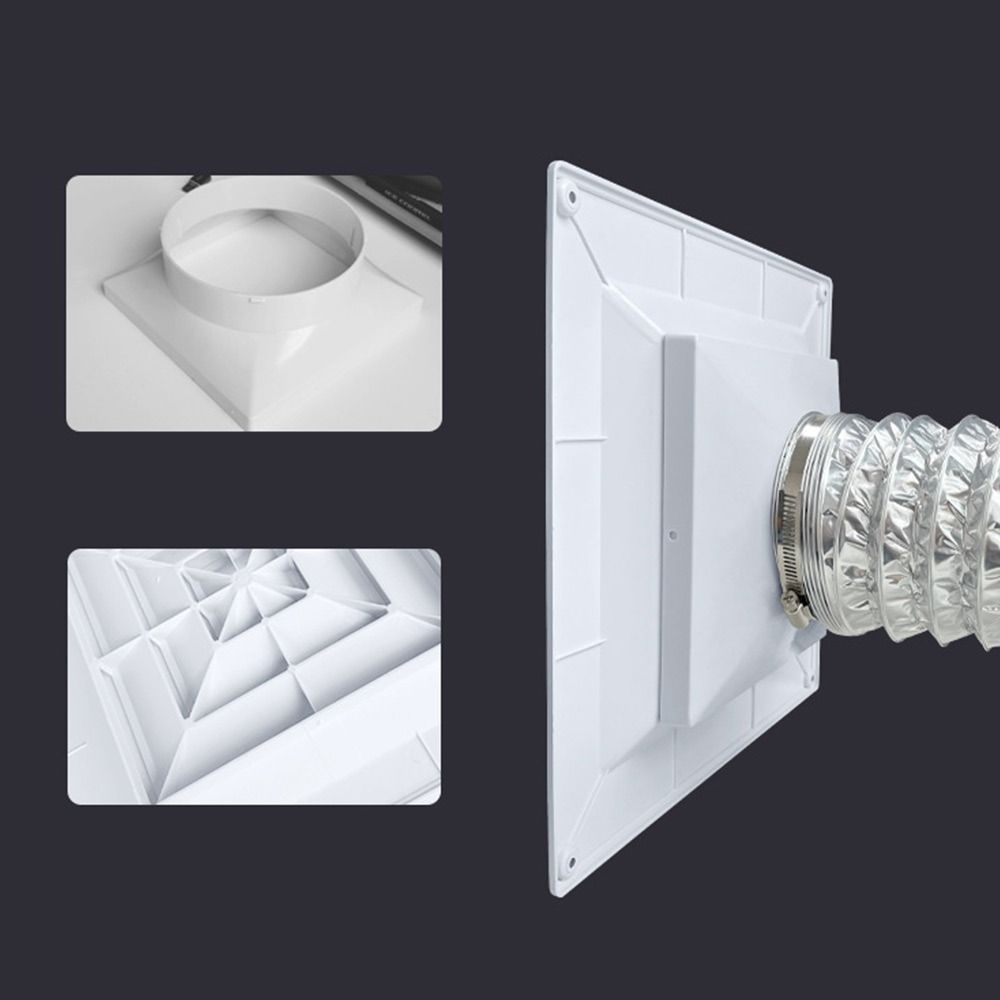 Ceiling Diffuser Square Ventilation Fan Ducting Ventilation Grill Cover Air Conditioning Outlet Vent for Outlet Vent Accessories
