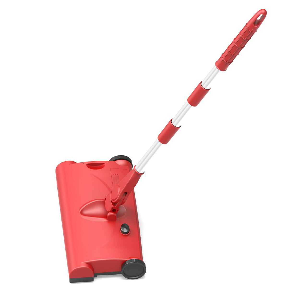 Electric Mop Wireless USB Charging Floor-Cleaner Scrubber Brooms 360 Degree Rotation Hand Push Sweeper Household Cleaning Mops: red