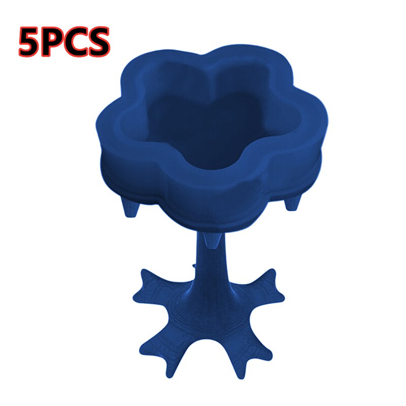 Shot Glass Bar Sets 5 Shot Glasses Dispenser Automatic Wine Dispensing Tool Vodka Whiskey Wineglass Holder Distributor: blue 5pcs