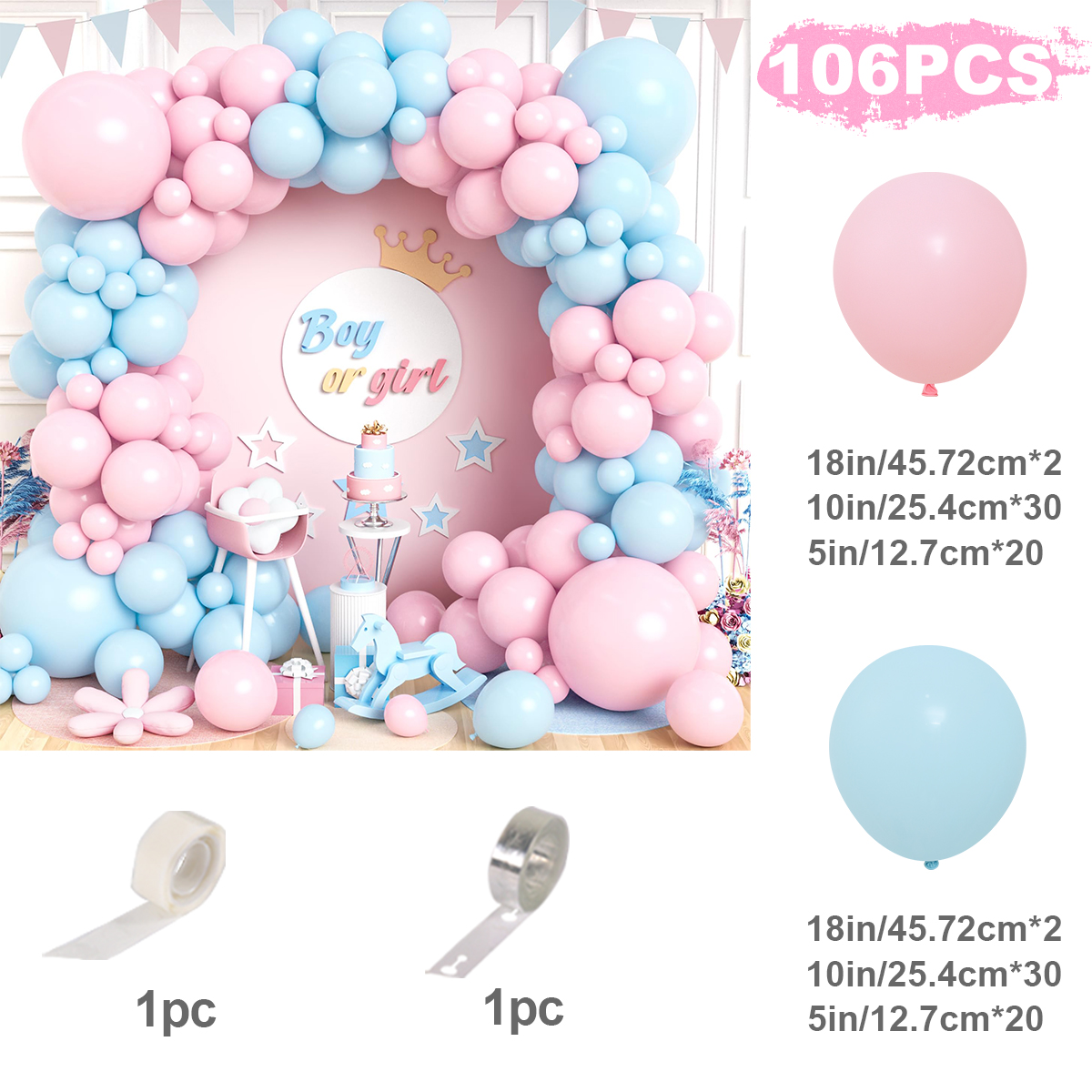 Kit de arco de guirnalda de Globos de mariposa rosa y morado, decoración para de boda, Globos para niños, confeti, Globos de látex, decoración para de bienvenida de bebé y cumpleaños: LASER