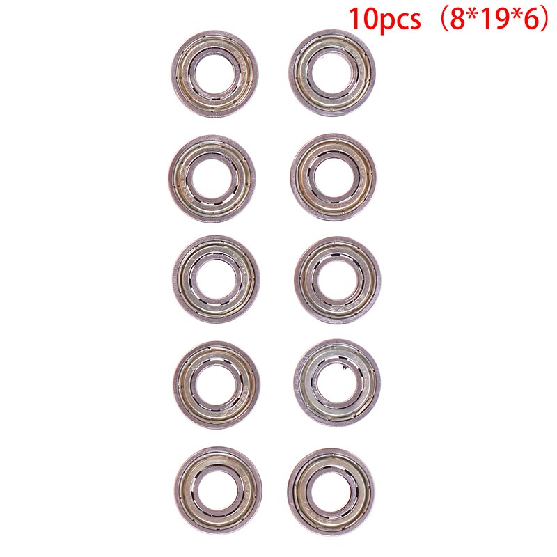 10pc 693zz 605rs 605zz 698zz 624zz 694zz 695zz 696zz miniatyrkulelager små dobbeltskjermede: 698zz