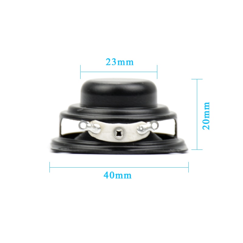 Aiyima 2 Stuks 1.5 Inch 40Mm Bass Speaker 4Ohm 3W Neodymium Magnetische Woofer Multimedia Speakers Home Audio Speakers