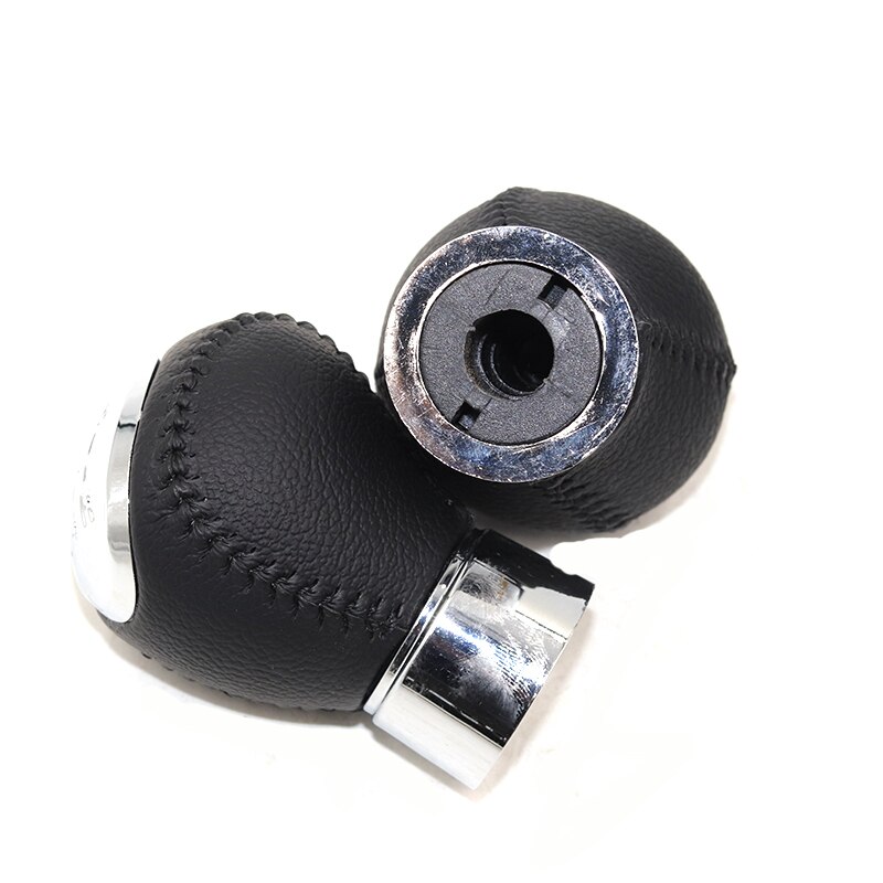 PU Leather Car Gear Shift Lever Knob Boot Gaiter Cover Collar Case and gear shift knob For Mazda 6 M6 2002 - 2007 Manual MT