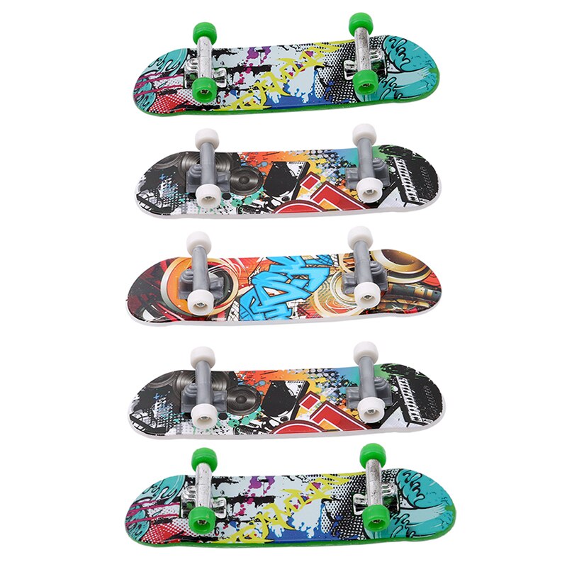 Mini patineta de dedo para niños, juguete de patineta de dedo, juego clásico Chic, juguetes de escritorio, 1 ud.: Default Title