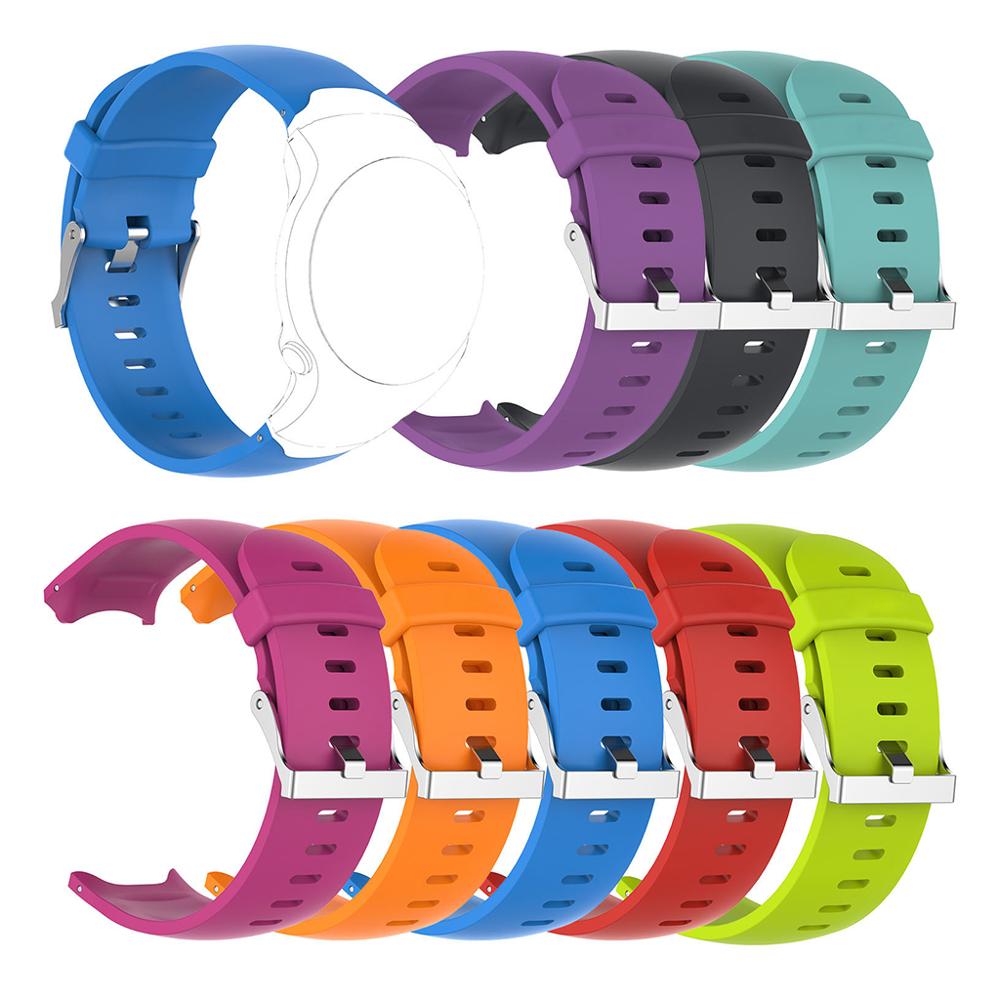 Silicone Wrist Band Replacement Strap Sport Wear Strap Buckle for Approach S3 Watch Fitness Tracker Accessories