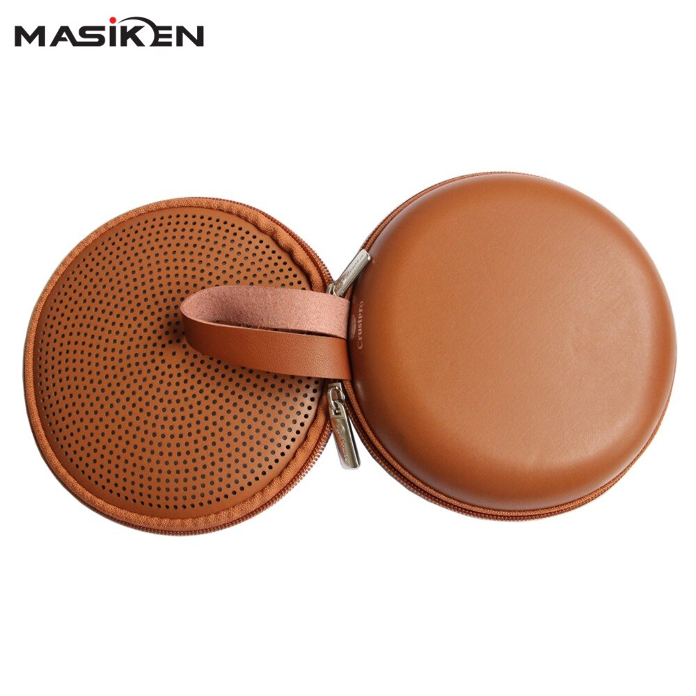 Masiken reistas pu eva harde hoes voor logitech ue roll ultimate ears 360/ ue roll 2 luidsprekertashouder met ritsvak