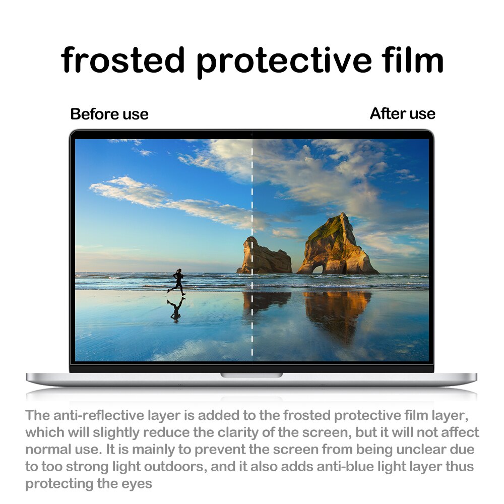 Udma Anti-Glare Matte Screen Protector Voor 12 13 14 15 17 Inch Hp Acer Lenovo Dell Asus Laptop beschermende Film Oogbescherming