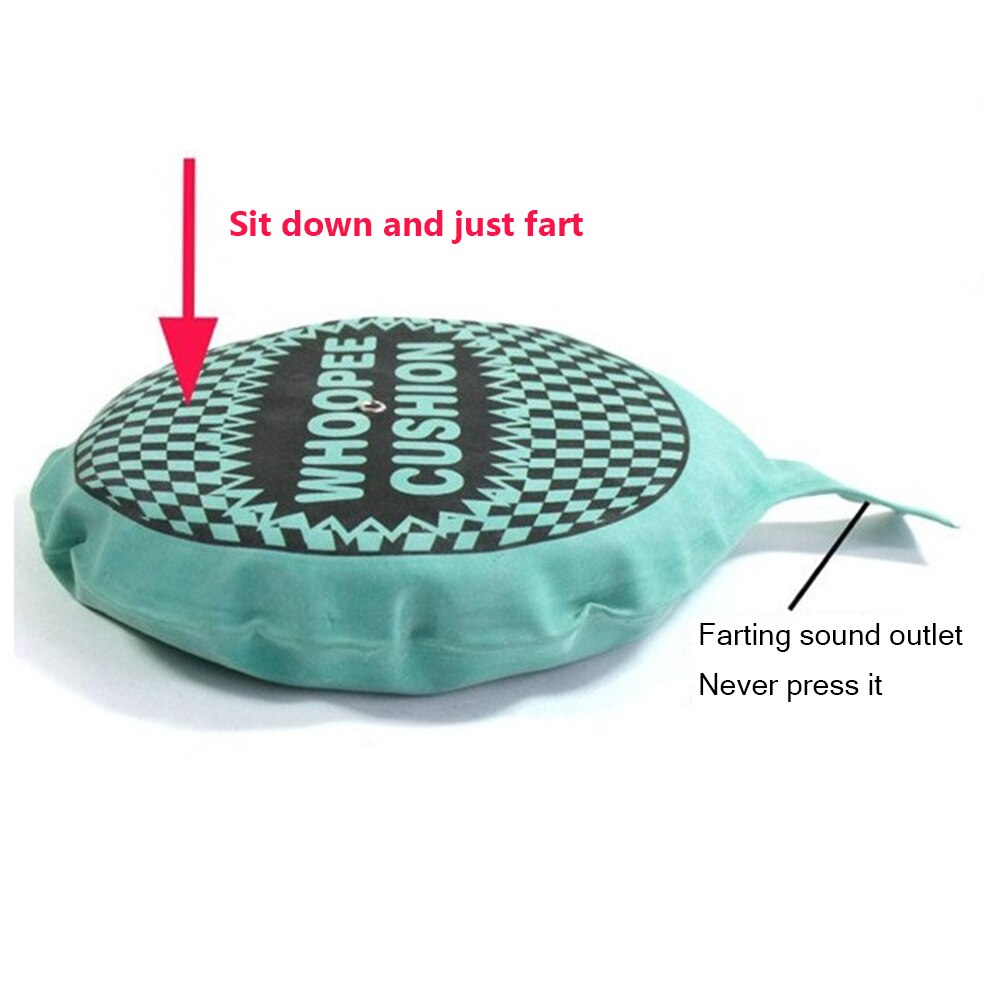 Random Color Whoopee Cushion Self-Inflating Whoopee Cushion Prank Toy