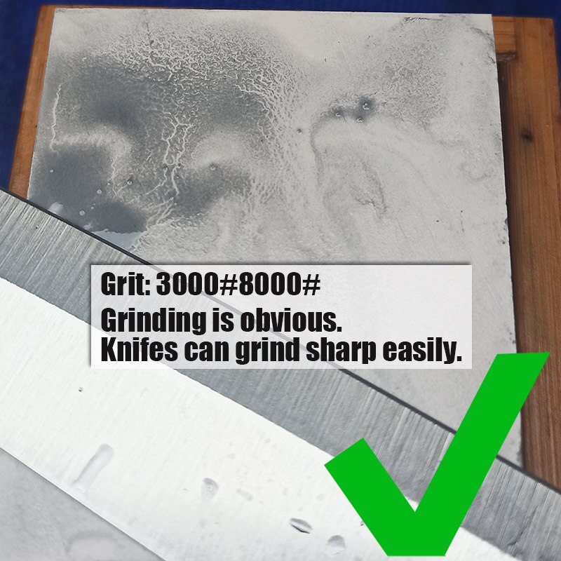 knife grinder knife sharpening Stone Grit white corundum 1000/3000 2000/5000 whetstone sharpener Multi-stage