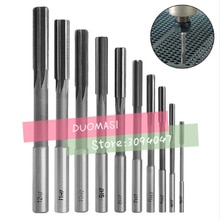 1 st 2mm-20mm HSS Rechte Shank Gooien Ruimer Machineruimer Frees Tool Voor boring Bewerking 3/4/5/6/7/8/10/12/18/20mm