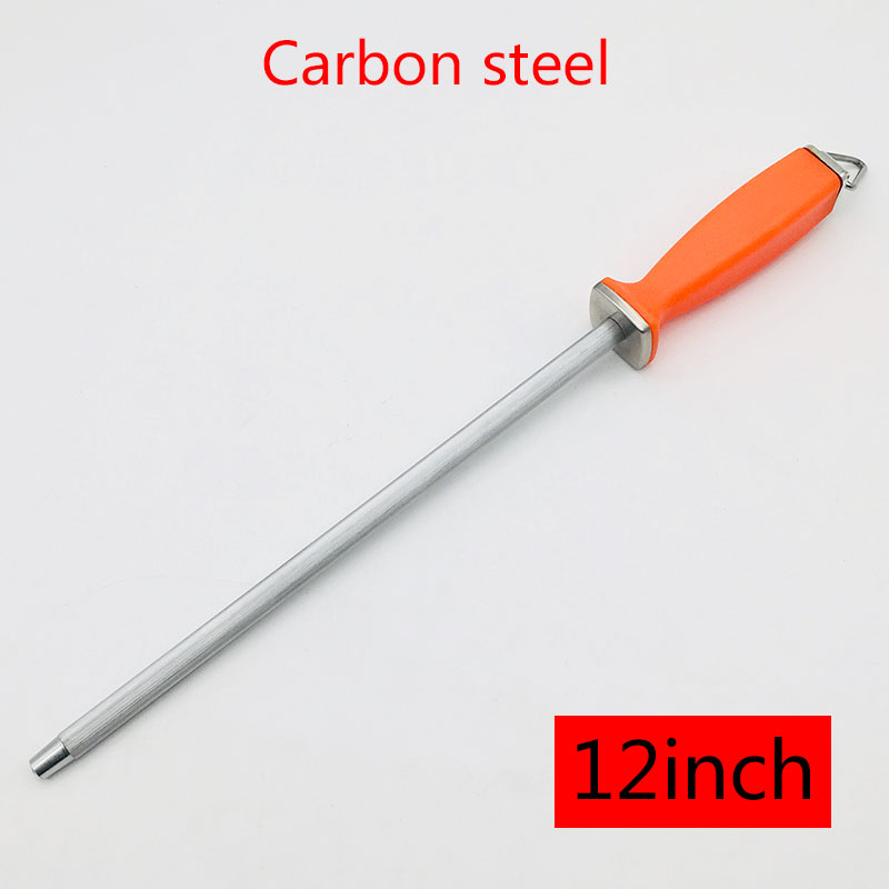 6"/8"/10"/12" Knife Sharpener Sharpening Ceramic Rod ABS Handle Honing Knife Sharpener for Knives Sharpening Steel Musat: 12 inch-C