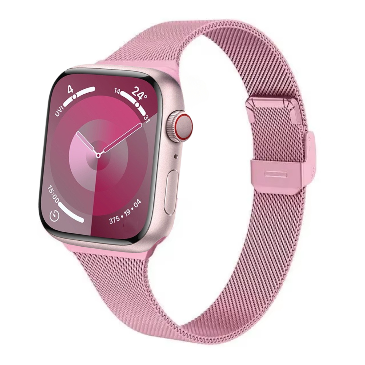 Slanke metalen horlogeband voor Apple Watch 10 42 mm 46 mm 9 8 7 41 mm 45 mm 6 5 4 SE 40 mm 44 mm Milanese polsband voor Iwatch Ultra 49 mm