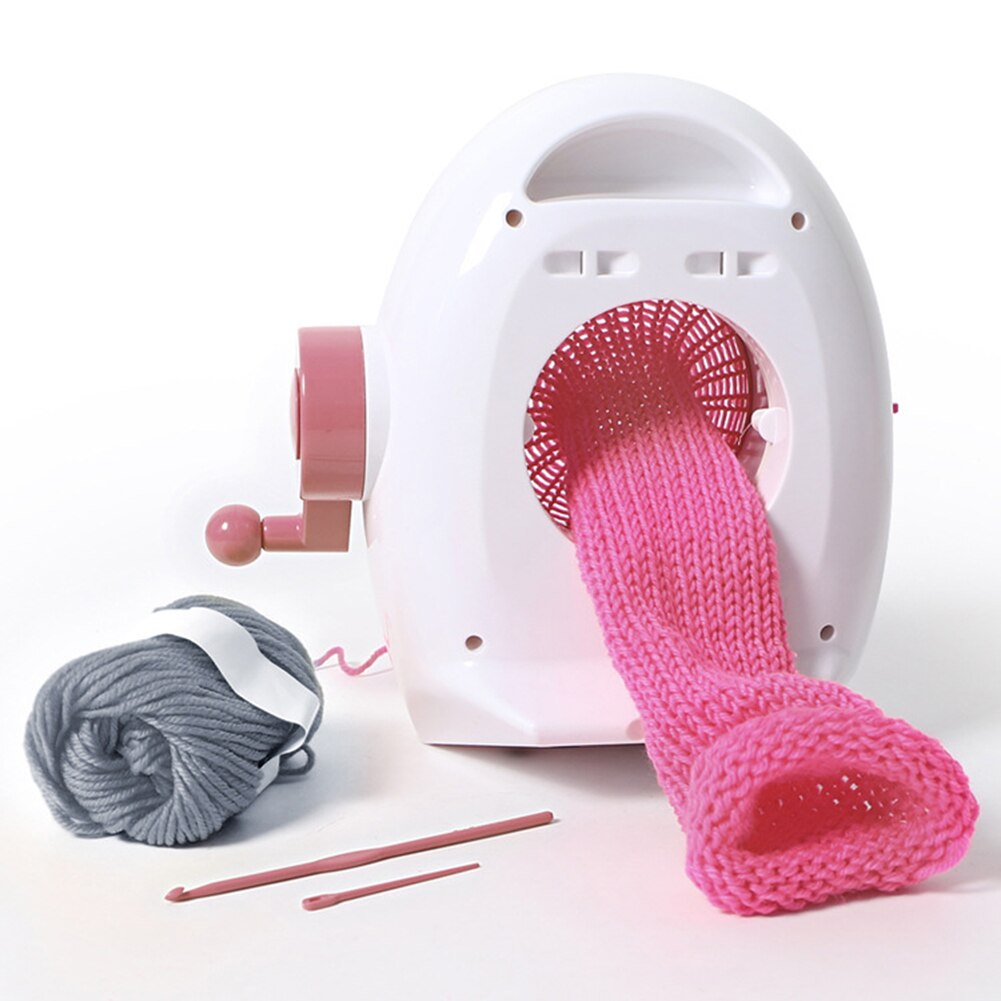 Diy Breien Machine Weefgetouw Knit Voor Scraf Kinderen Leren Speelgoed Breien Tools Threader Tool Handgemaakte Gebreide Muts