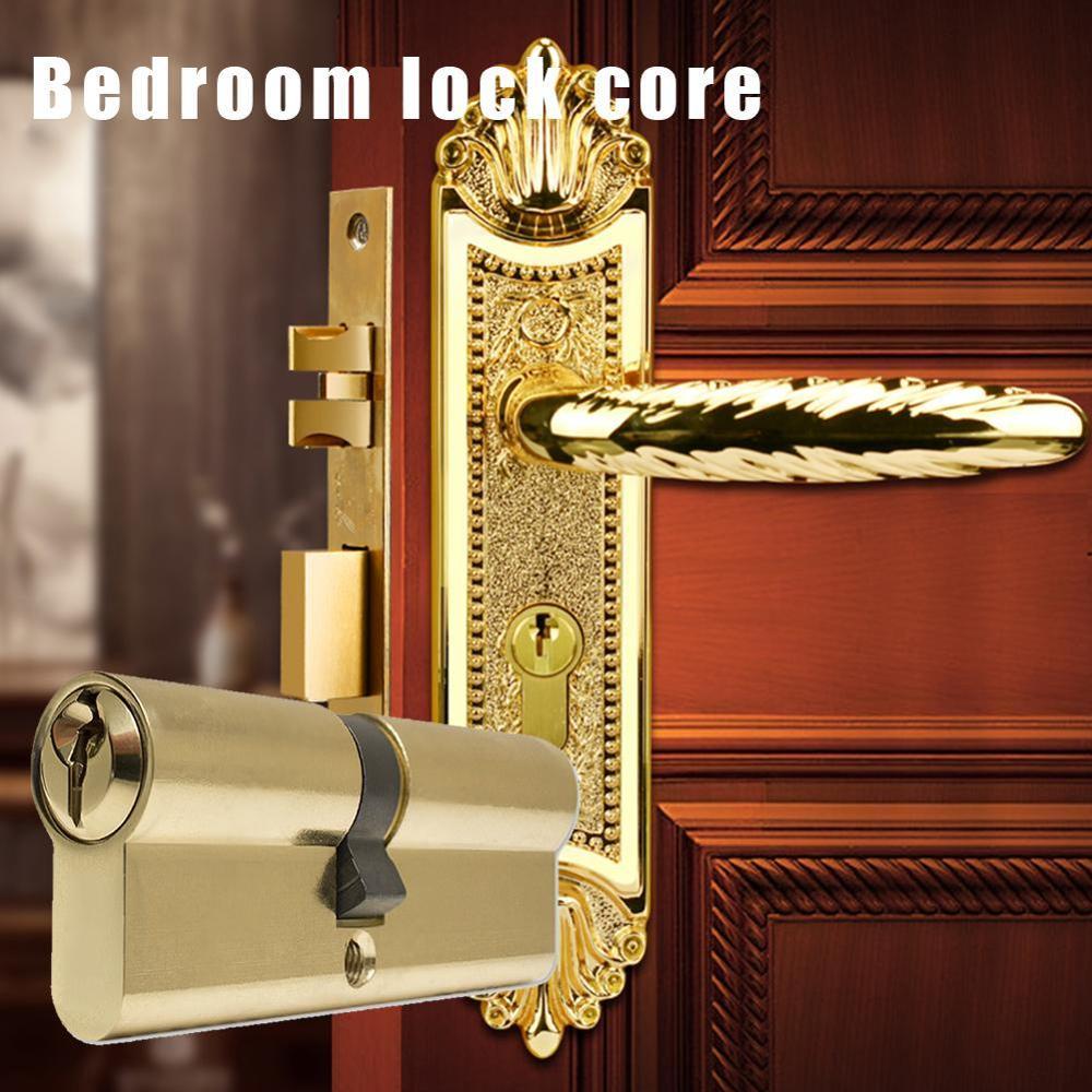 Stander Cylinder Lock Cylinder AB Key Anti-Theft Pure core Interior door lock Handle Lock Bedroom Door Extended E2C1