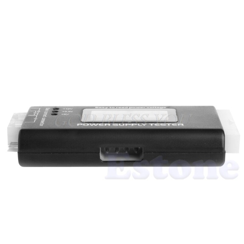 LCD PC Computer 20/24 Pin 4 PSU ATX BTX ITX SATA HDD Power Supply Tester