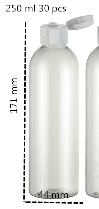 50 Stuks 60 100 150 Ml Lege Transparante Plastic P... – Vicedeal