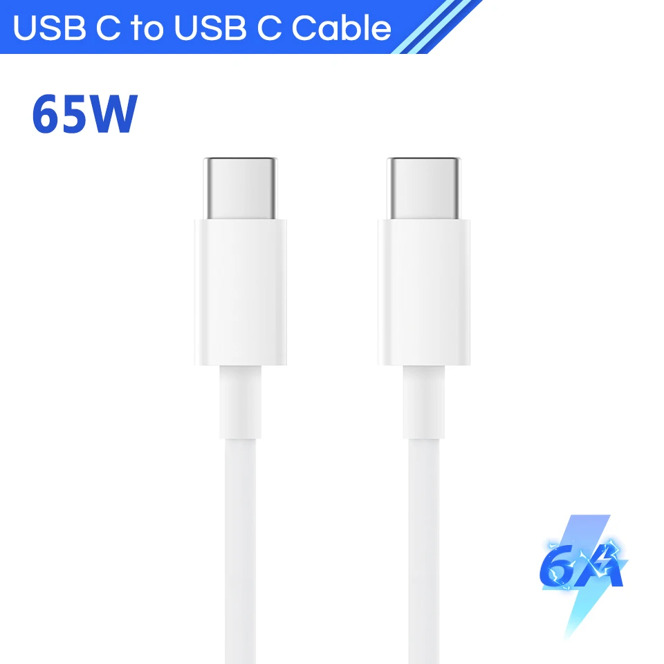 Realme câble d'origine 80W 65W 33W USB Type C Super Dart Vooc chargeur fil Compatible avec Realme GT NEO 3T 2 pro C55 C53 C51 8 1: BLEU CIEL / 1,5m