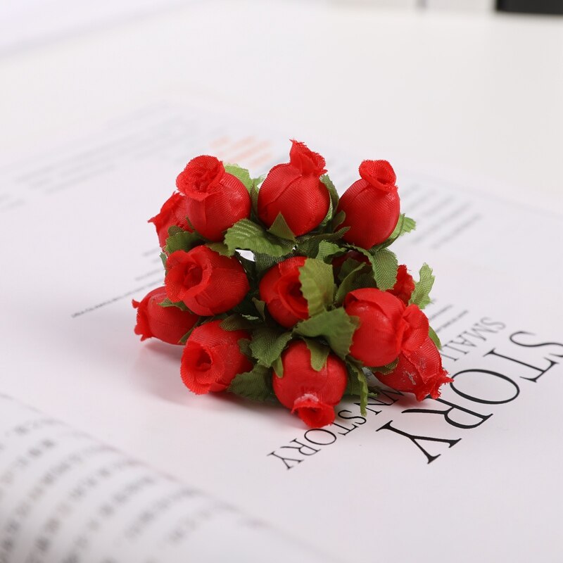 Bouquet de grenade artificielle 12 pièces, décoration de mariage, décorations de noël pour la maison, guirlande Mini fleurs décoratives
