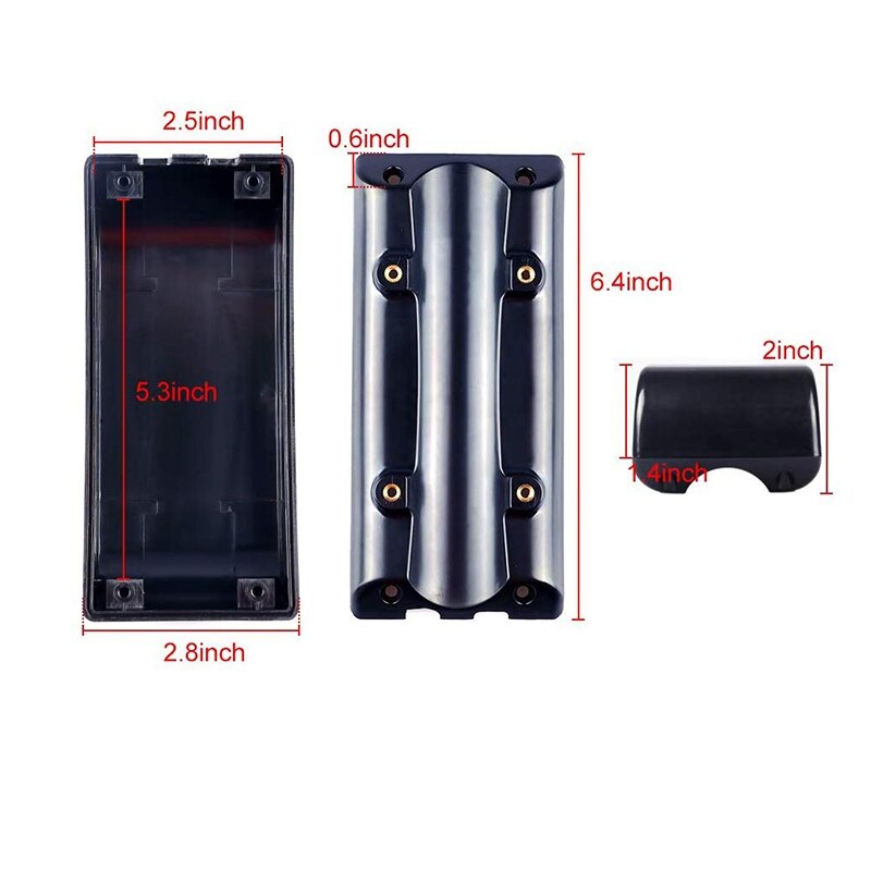 Plastic Controller Box for Electric Bike EBike Moped Scooter Mountain Bike Protection Case: Black
