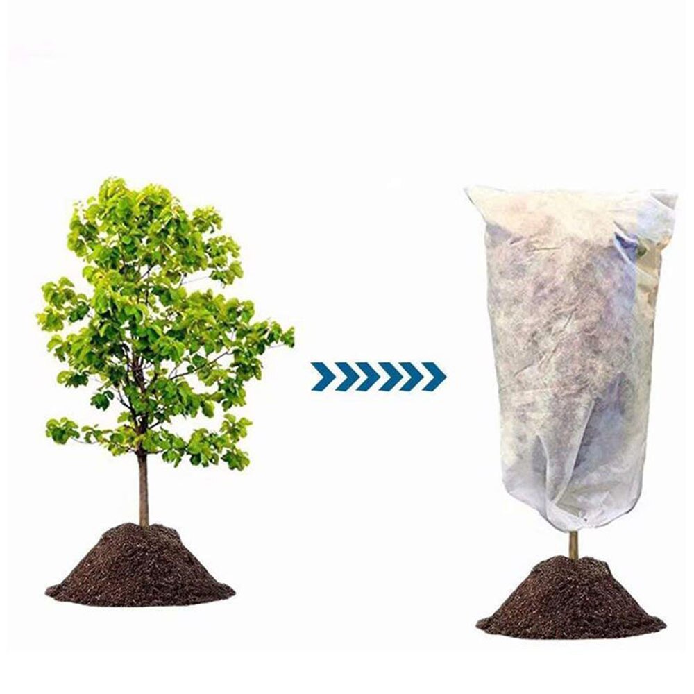 60x80CM Warm Cover Tree Shrub Plant Protecting Bag Frost Protection Yard Garden Winter Garden Proteccion Plant Cover