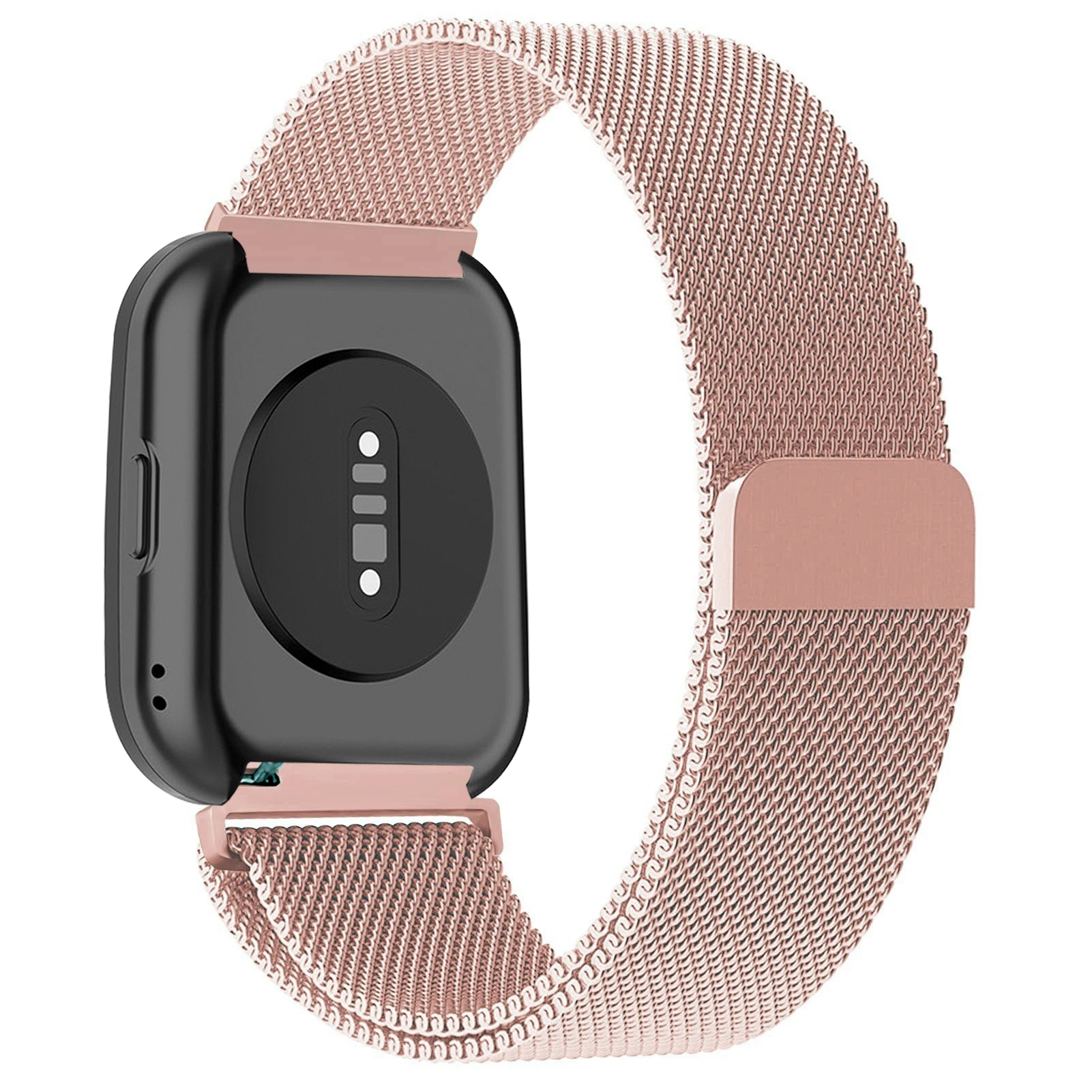 22mm Milanese Bip Loop 5 Strap for Amazfit Bip 5 Band Replacement Smaertwatch Wristband Bracelet Belt WatchBand Amazfit Bip5: Black Yellow / 13mm