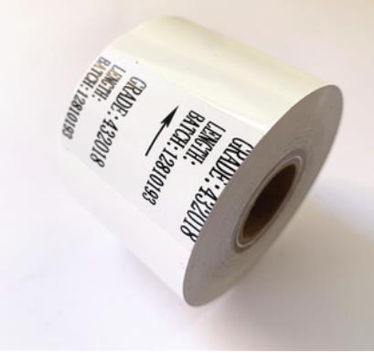 3CM 120Meter/Rollen Gold Silber Heißer Folie Stanzen Papier Handwerk Papier 12 farben Branding eisen heißer Wärme presse maschine: Weiß