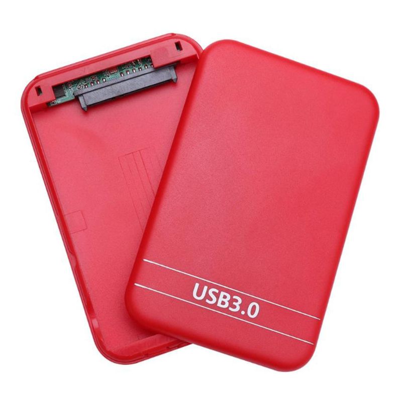 2.5 pollici SATA a USB 3.0 HDD SSD duro unità Astuccio scatola Esterno scatola mobile K1AB