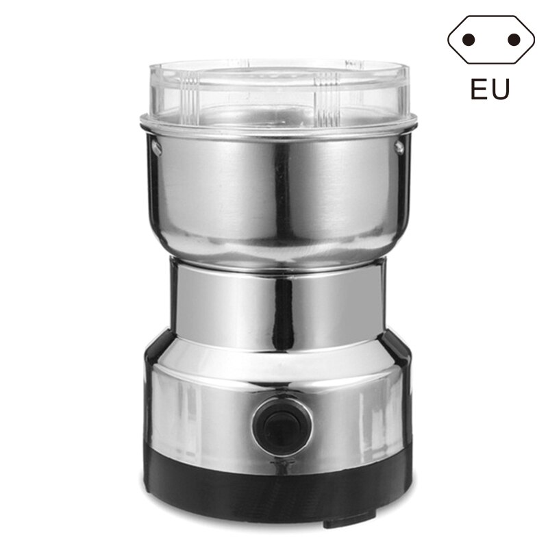 Molinillo Eléctrico para especias, frutos secos, granos de café, con acero inoxidable, para el hogar, cocina, TUE88: EU