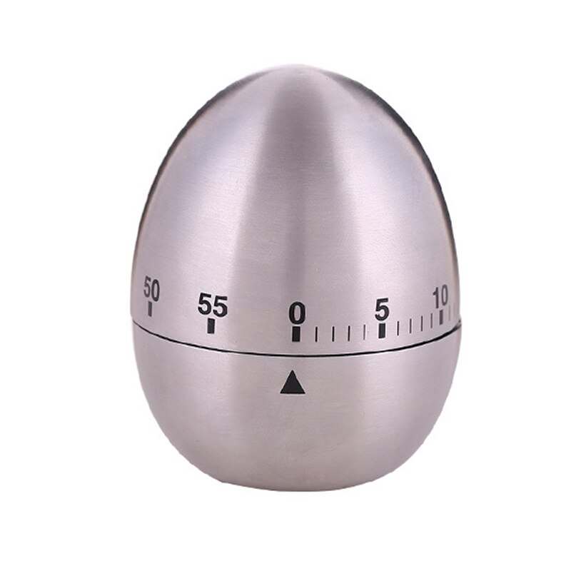 Mechanische Ei Kookwekker Koken Timer Alarm 60 Minuten Rvs Keukengerei Keuken Gadgets Countdown Keuken Bell: 1