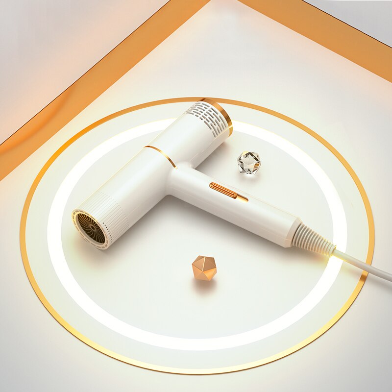 Mini sèche-cheveux pliable Portable, nano Ion eau, soins capillaires professionnels, séchage rapide à domicile, outil de coiffure