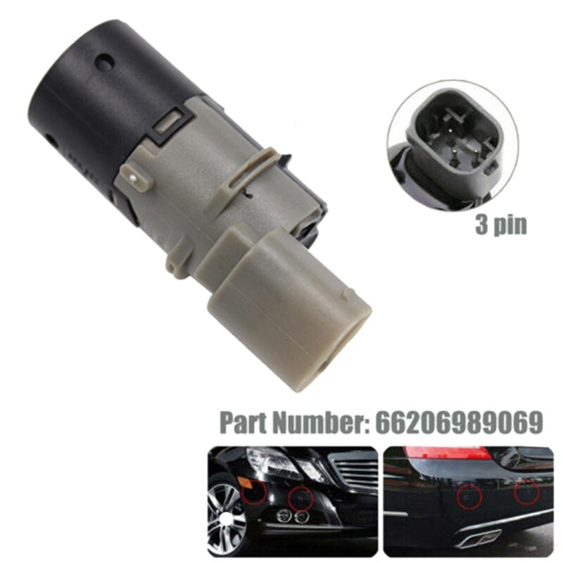 4 Stck Auto umkehren-Sicherung Unterstützen Pdc Parkplatz Sensor für Bmw E39 E46 E53 E60 E61 E63 E64 E65 E66 e83 66206989069 66200309540