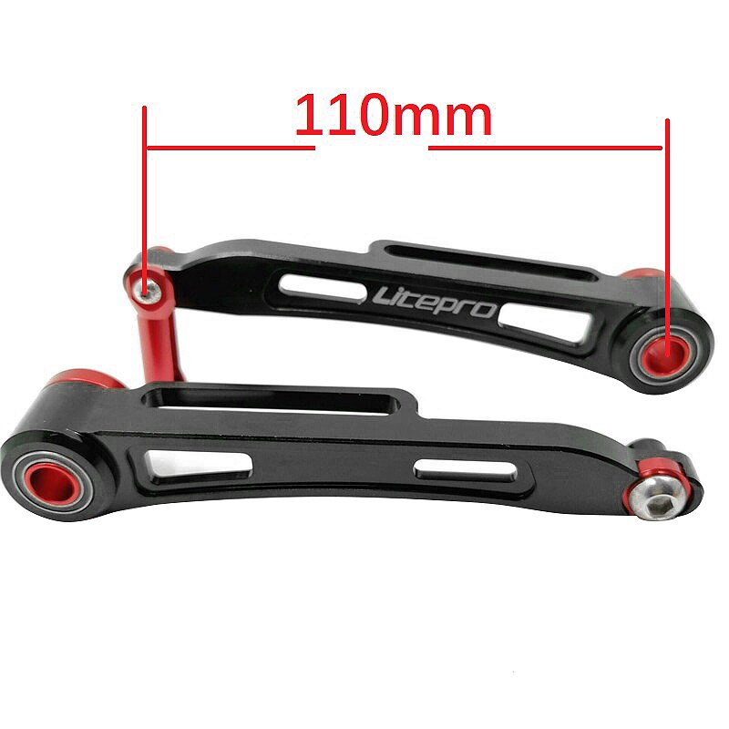 Litepro Faltrad V Bremssattel 110mm Lange Arm Bremse Verlängerung Adapter Ultraleicht Hohl Fahrrad Teile