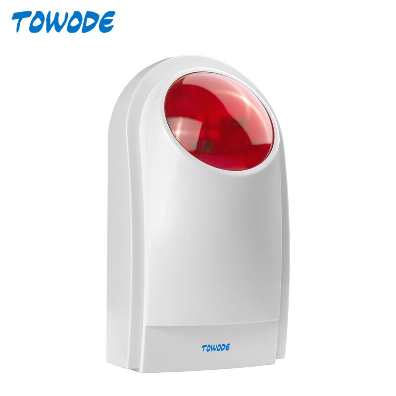 KERUI W18 GSM WIFI DIY Alarm System Wireless Home Security Motion Sensor Buglar Alarm Kit Russian French Spanish English Option: J008 outdoor siren
