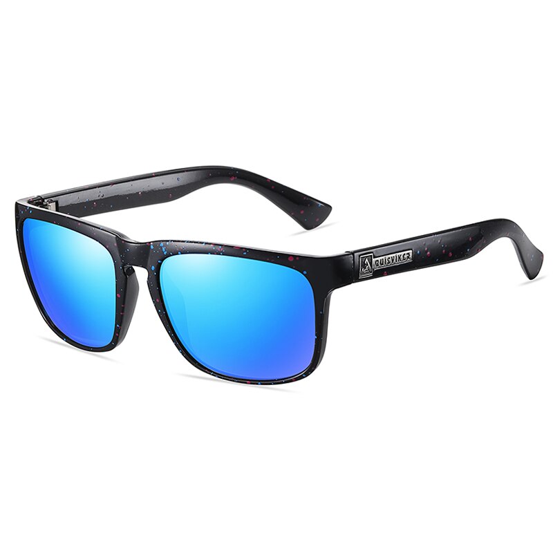 QUISVIKER-gafas de sol cuadradas clásicas para hombre y mujer, lentes de sol coloridas para deportes al aire libre, playa, pesca, viajes, UV400