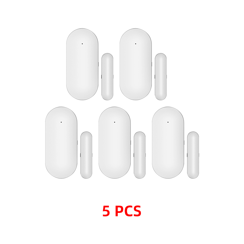 Sensor de ventana de puerta magnético inalámbrico PB68R, 433MHz, para sistema de alarma de seguridad para el hogar, Kits de alarma antirrobo, bajo consumo de energía TUYA: Azul