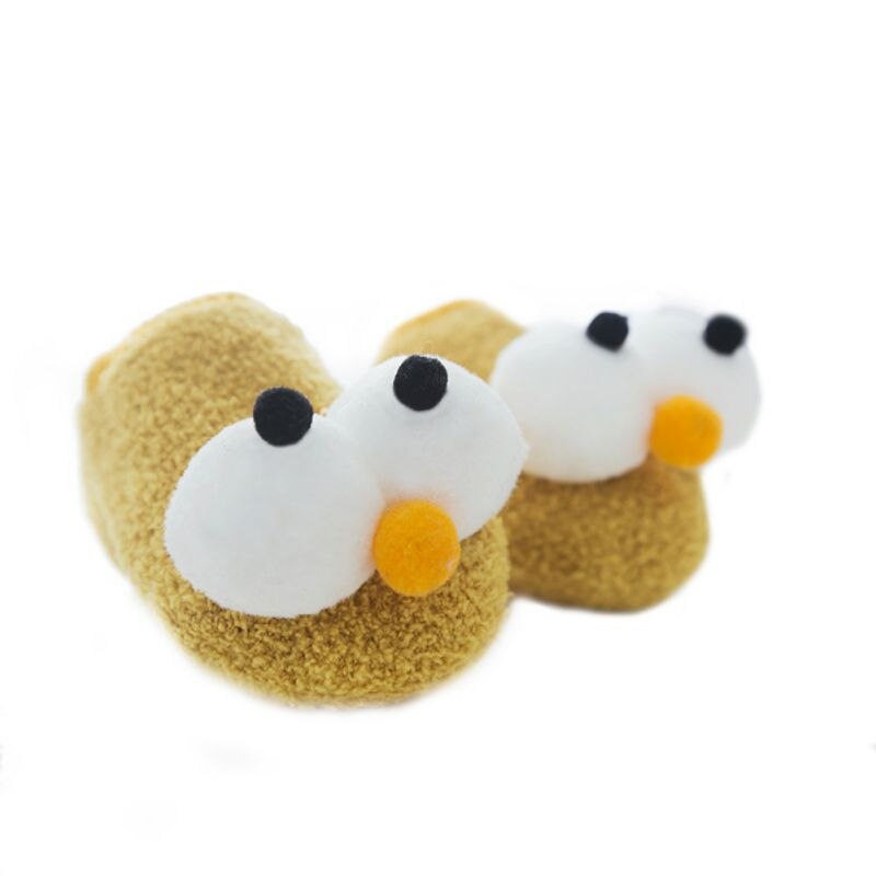 Cotton Baby Socks Baby Cartoon Floor Infant Socks Big Eye Kids Toddlers Spring Autumn Anti Slip Floor Sock 0-3Y: A / 6-12M
