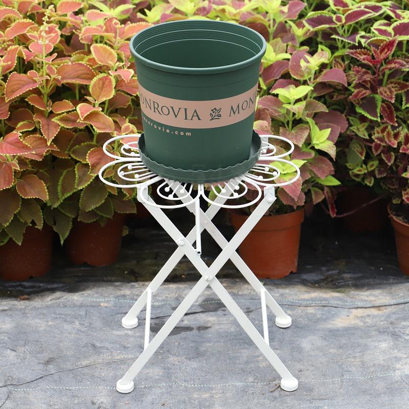 retro gammelt smijern sammenleggbart blomst lite bord og krakk blomst krakk blomst stå krakk vakkert mini bord