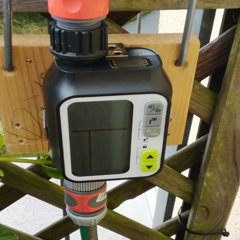 Watering Timer with Rain sensor Irrigation Timer Waterproof Water Level Sensor Automatic Watering System Irrigation Controller