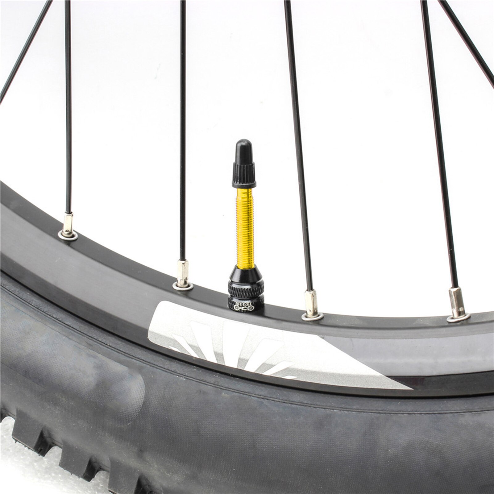 Fiets Aluminium Ventiel 40Mm Fiets Tubeless Velg Ventiel Kit Accessoires