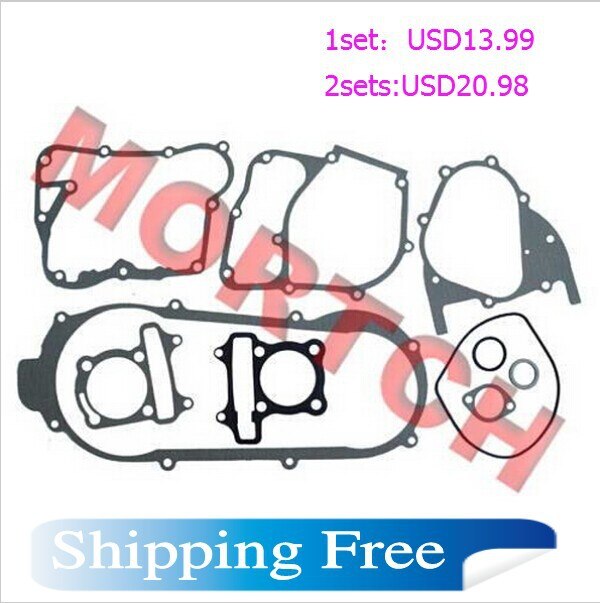 Pakkingset compleet China GY6 50cc 10 inch