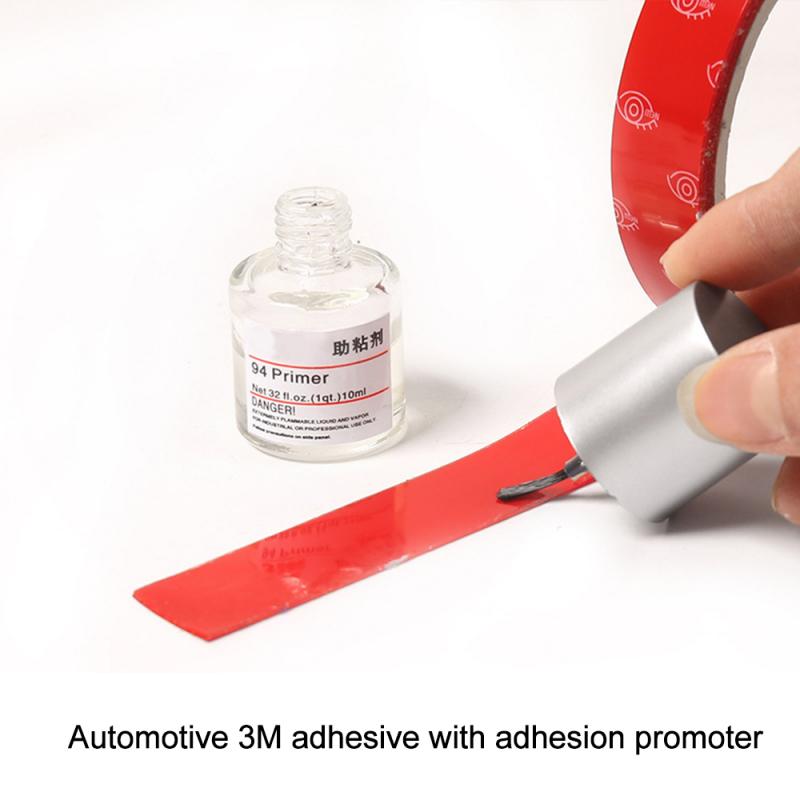 1pcs 10ml Automobile Foam Tape Primer Double-sided Aid Strong Tackifier Glue Car Adhesion Promoter Reinforcing Viscous Adhesion