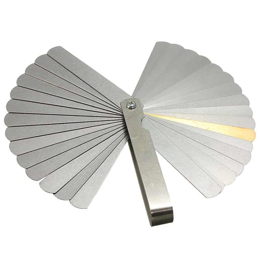 0,04-0,88mm de espesor Gage 32 hoja de combinación de herramienta de medición calibrador medidor métrico Imperial gaped llenador Gauging herramienta de medición