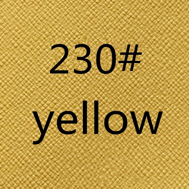 230#  portemonnees dames 6 kleuren enkel ritsvak roze fuchsia dames leren portemonnee dames korte portemonnee portemonnee: Geel