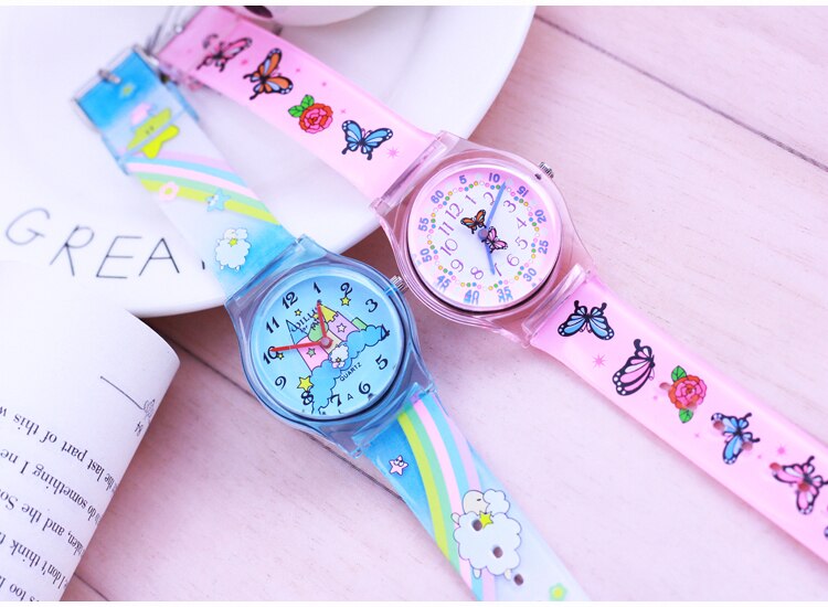 WILLIS Stijlen Mode Meisjes Horloges Silicone Horloge Gemengde Kleuren Lover's Horloges Vrouwen Sport Plastic Klok Kids Horloge