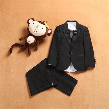 Frete grátis Conjunto terno conjuntos de menino Terno ternos Slim Fit Noivo Smoking Novo estilo menino da menina de Flor (jaqueta + calça + Colete + Gravata + gravata borboleta): 12 T