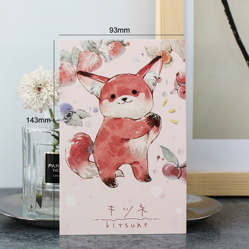 30 Pcs/lot Kawaii Cartoon Greeting Card Postcards Birthday Christmas Greeting Card/wish Card