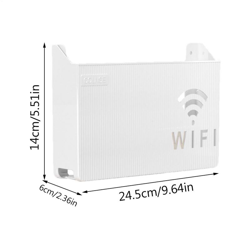 Wifi Router Opbergdoos Wandgemonteerde opbergdoos Home Router Opbergdoos router plank Voor Woonkamer Slaapkamer Opslag