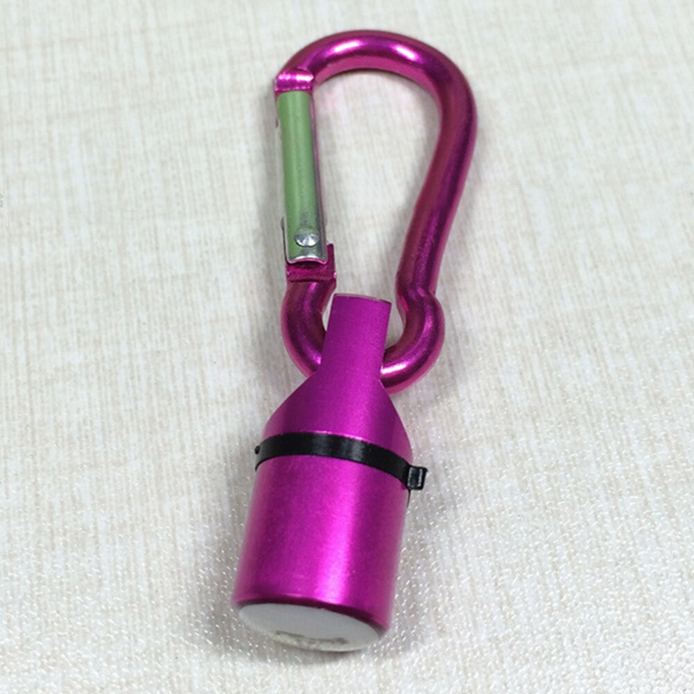 Hund katthalsband tag blinkande led ljus tag säkerhetsblinker synlighet aluminium: Rosa