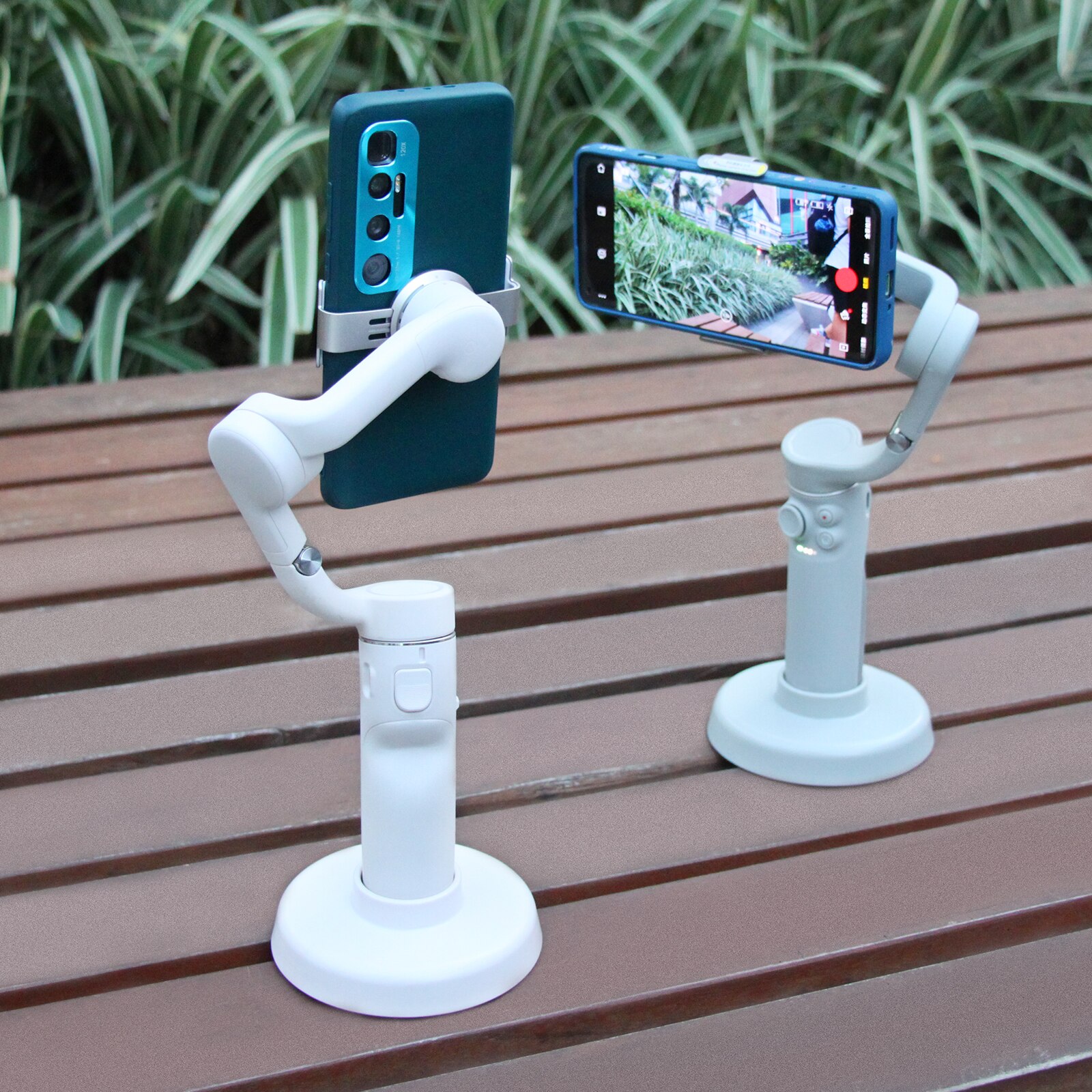 Dji Om 5 Base Mount Met 1/4 Schroef Desktop Stand Statief Ondersteuning Voor Dji Osmo Mobiele 5 Handheld Gimbal Stabilizer accessoires